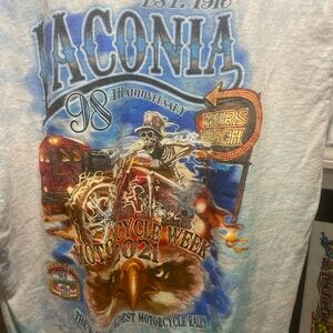 Laconia bike week tshirt size large